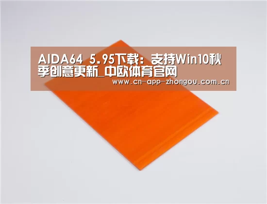 AIDA64 5.95下载:支持Win10秋季创意更新_中欧体育官网(图1) 中欧体育官网